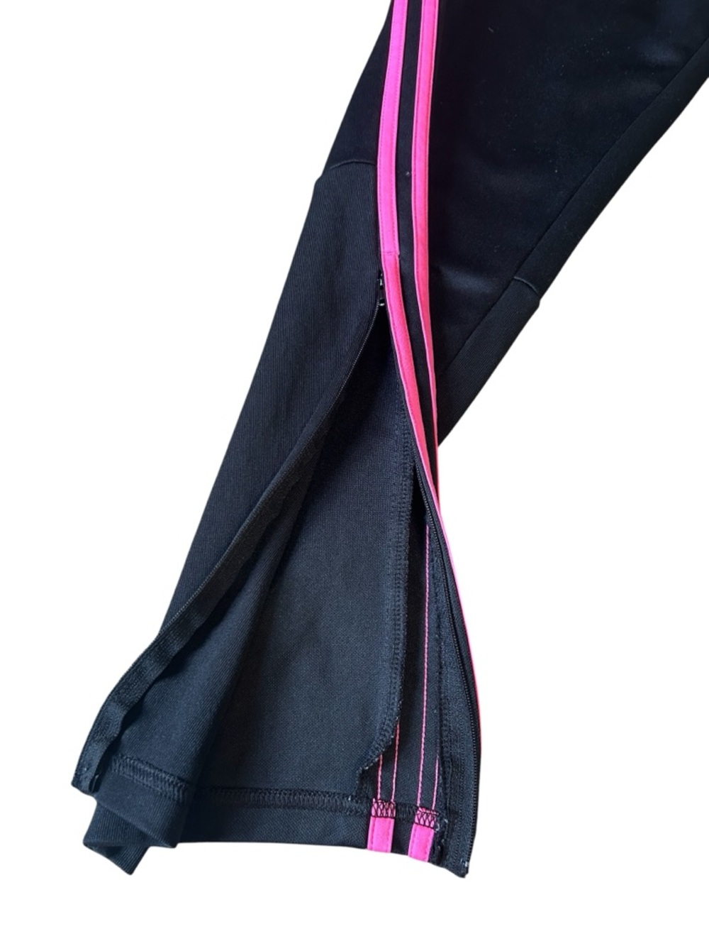 Adidas Tiro 15 ClimaCool Pants XL Black Pink Stripe Soccer Athletic - Picture 11 of 14